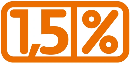 1,5 procent 1,5 procent